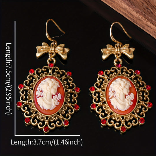 Vintage Style Drop Earrings