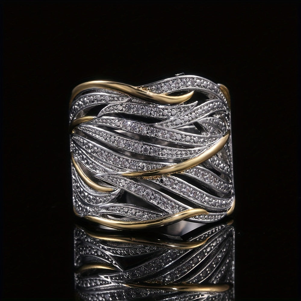 Timeless Retro Multi-Layer Wrap Ring