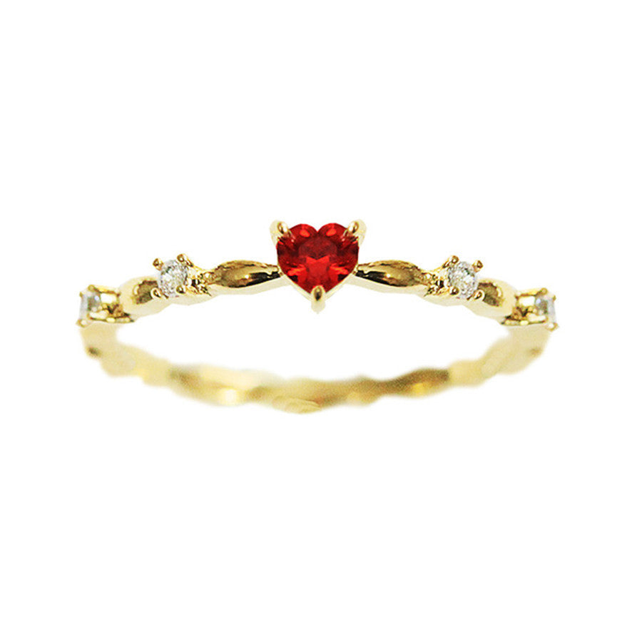 Stylish & Simple Heart Ring