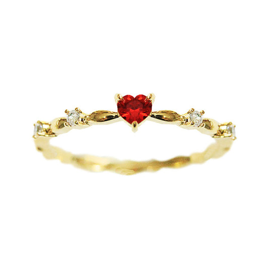 Stylish & Simple Heart Ring