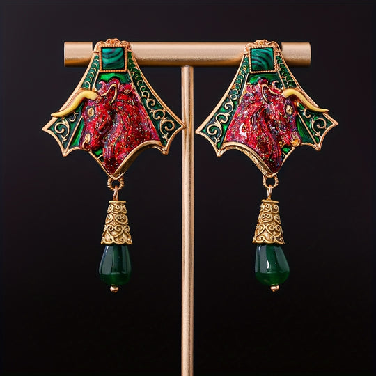 Vintage Elegant Drop Earrings