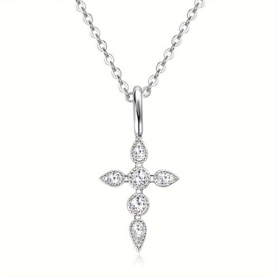 Elegant Cross Pendant Necklace