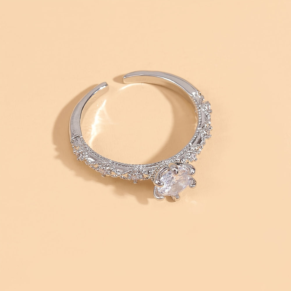 Elegant Luxury Synthetic Zirconia  Earrings