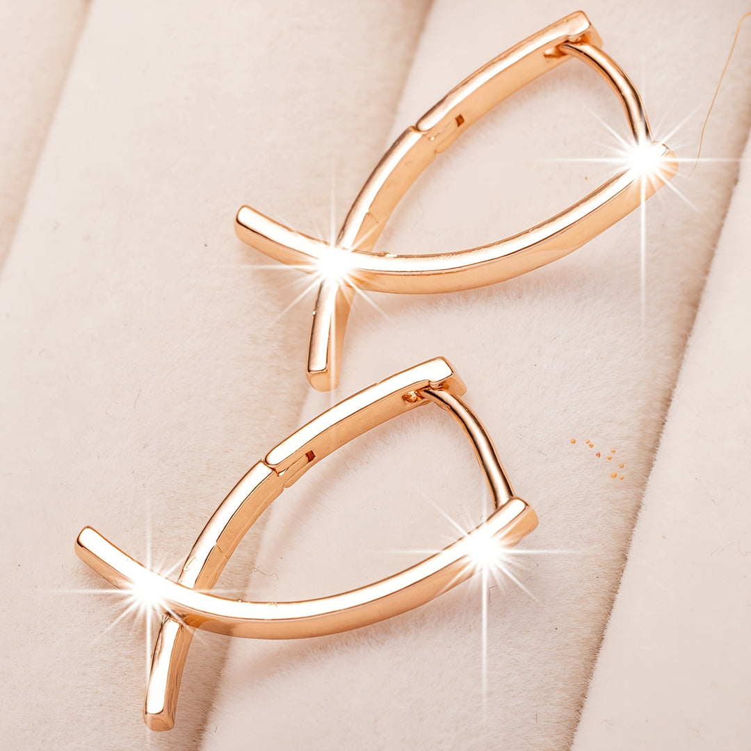 Chic Elegant Hoop Earrings