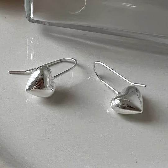 Minimalist & Stylish Heart Earrings