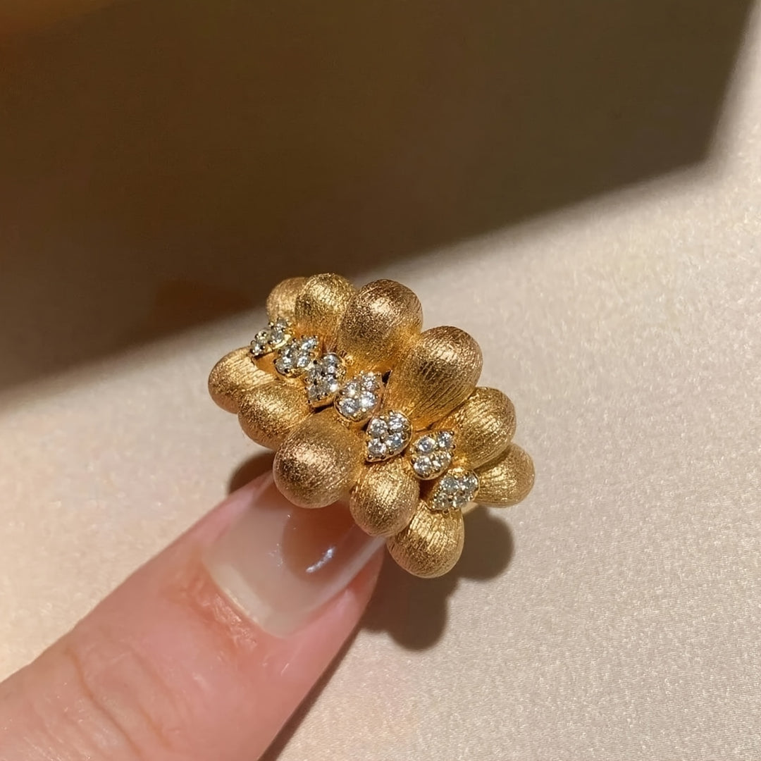 Stylish & Unique Floral Adjustable Ring
