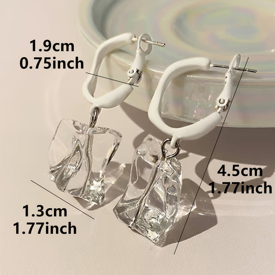 Chic Transparent Dangle Earrings