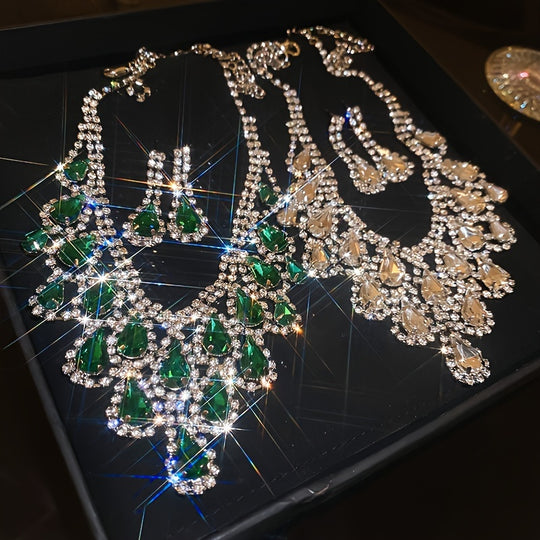 Teardrop Tassel Jewelry Set