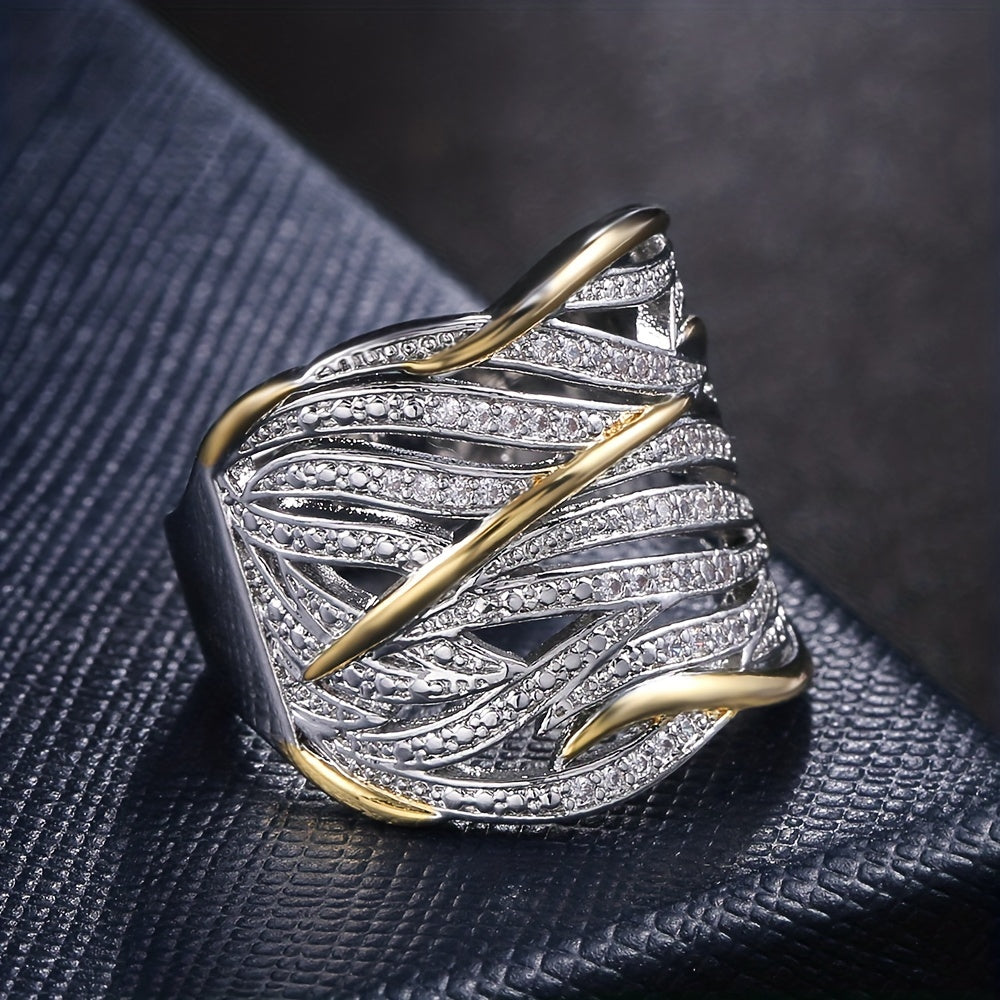 Timeless Retro Multi-Layer Wrap Ring