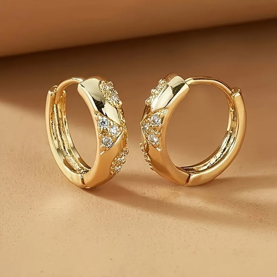 Minimalist Small Circle Hoop Earrings