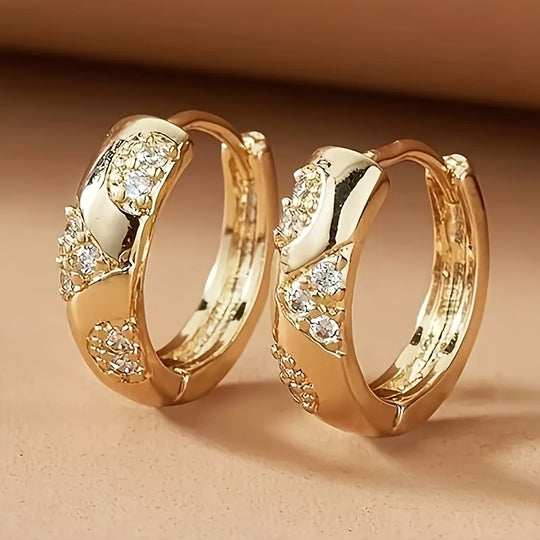 Minimalist Small Circle Hoop Earrings