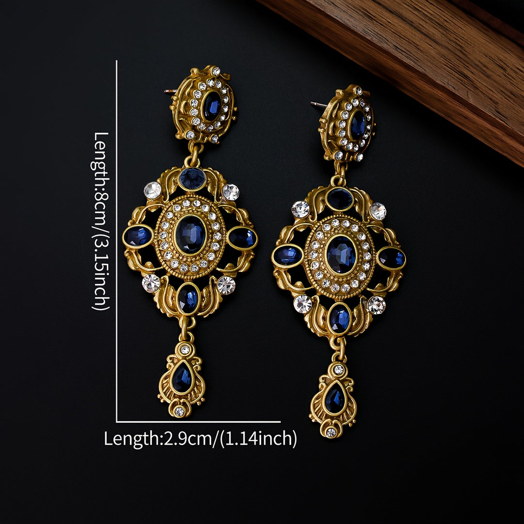 Elegant Vintage Palace Drop Earrings