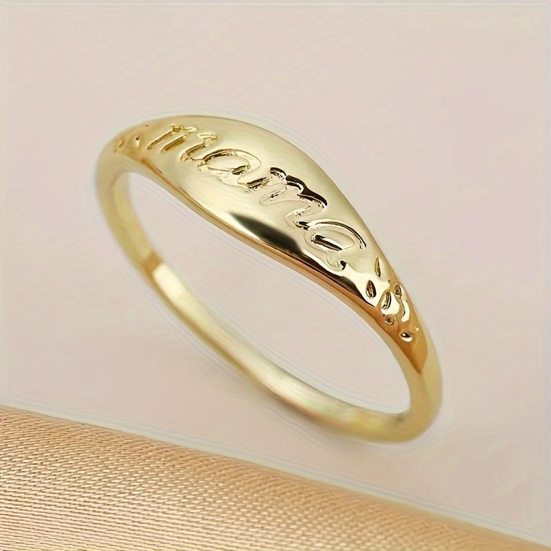 Elegant Engraved Ring For Women