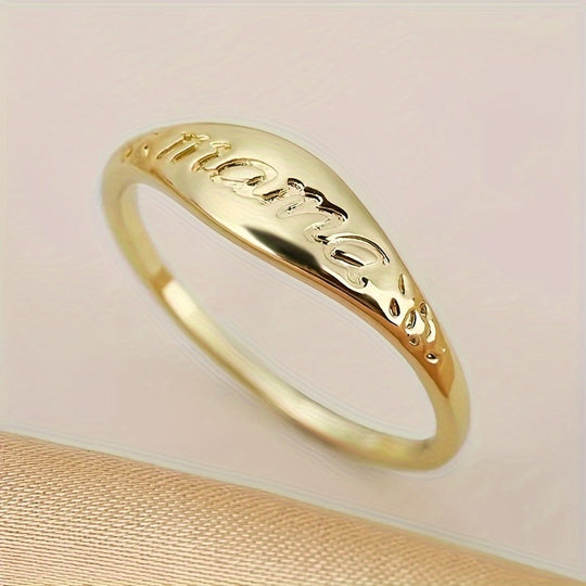 Elegant Engraved Ring For Women