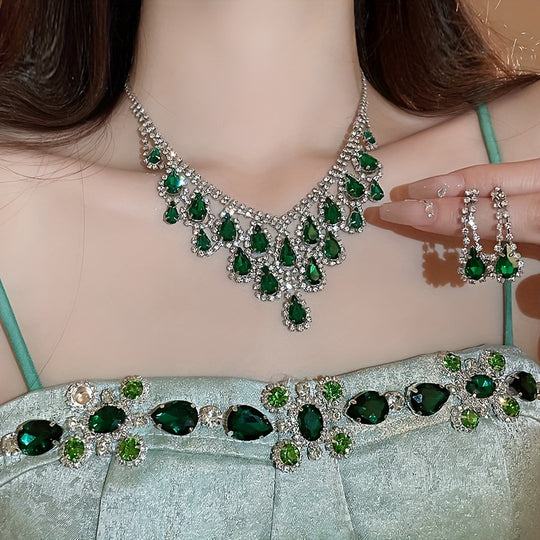 Teardrop Tassel Jewelry Set