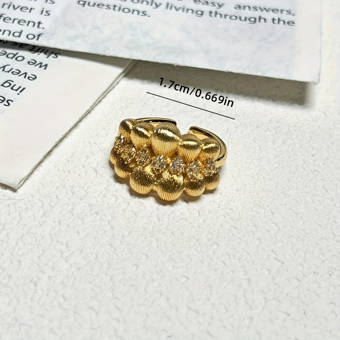 Stylish & Unique Floral Adjustable Ring