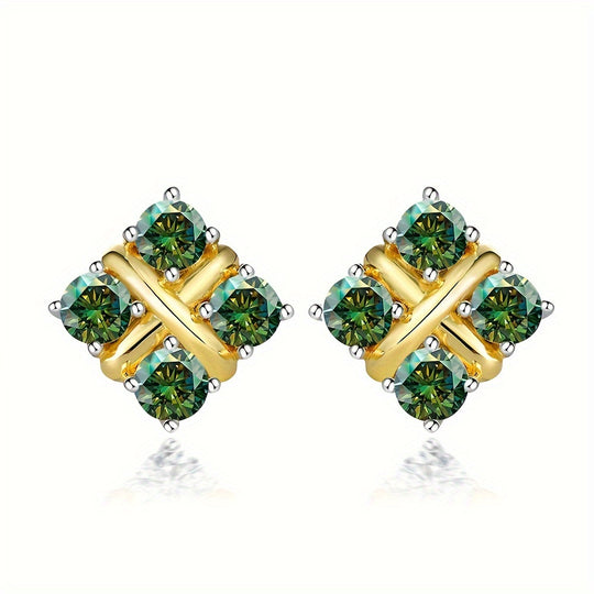 Elegant and Luxurious Moissanite Earrings