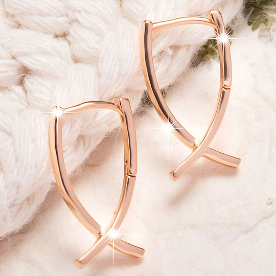 Chic Elegant Hoop Earrings