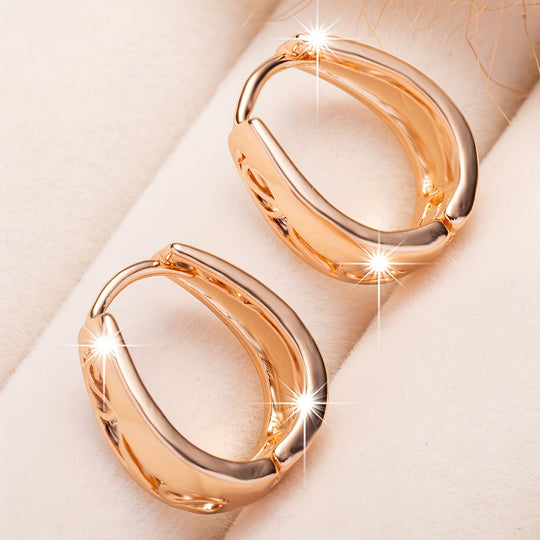 Hollow Hoop Earrings