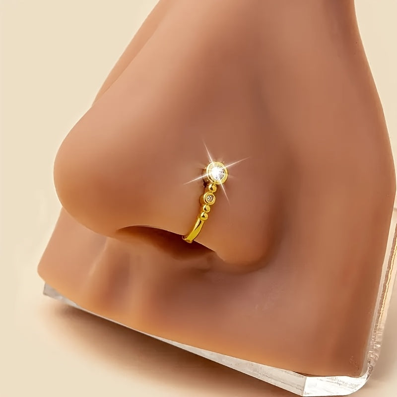 U-Shaped No-Piercing Nose Ring