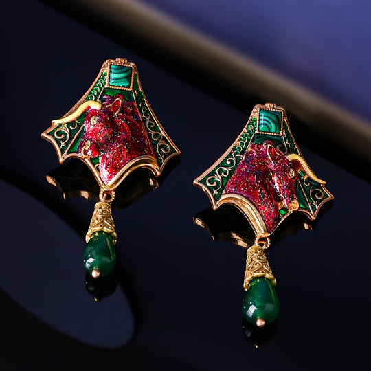 Vintage Elegant Drop Earrings