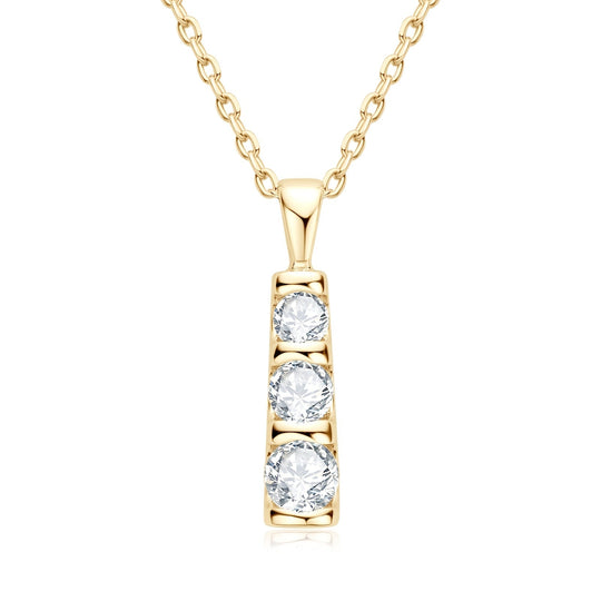 Moissanite Pendant Necklace