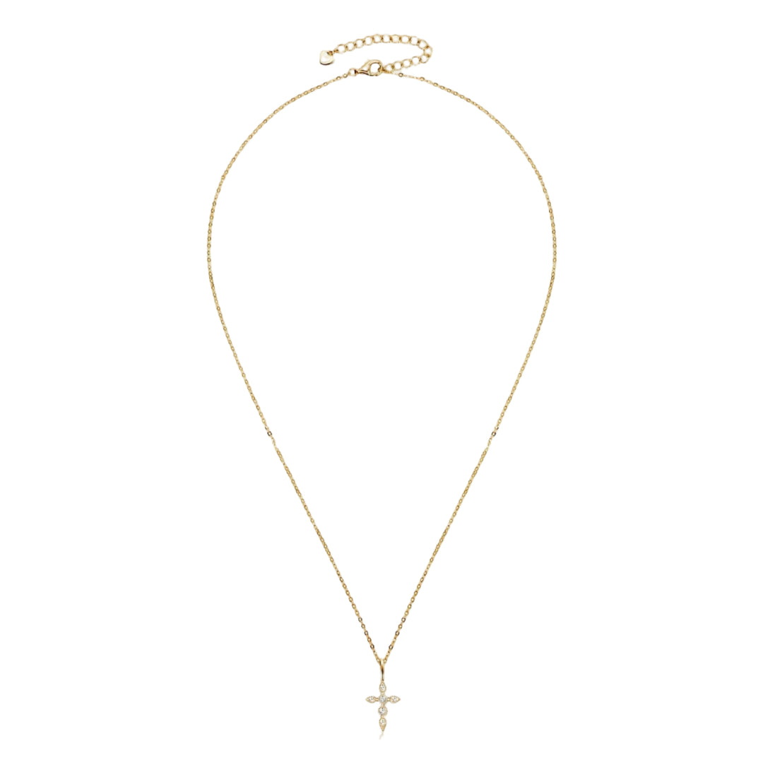 Elegant Cross Pendant Necklace