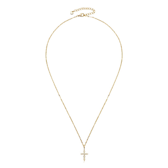 Elegant Cross Pendant Necklace