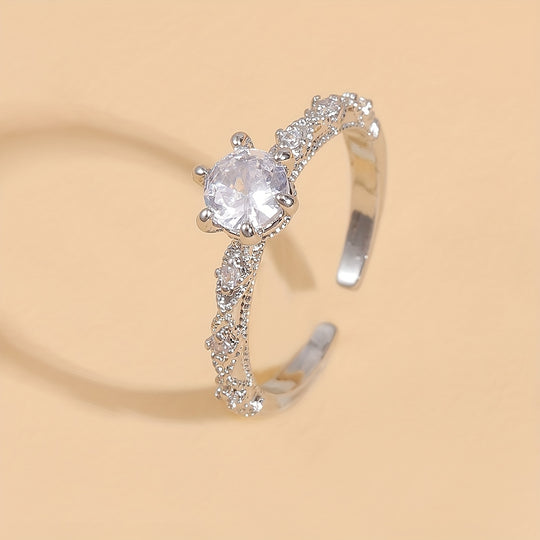 Elegant Luxury Synthetic Zirconia  Earrings