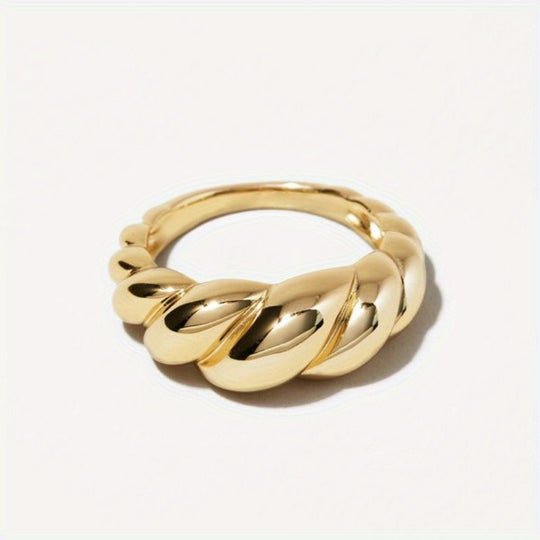 Luxury Fashion Chunky Dome Ring