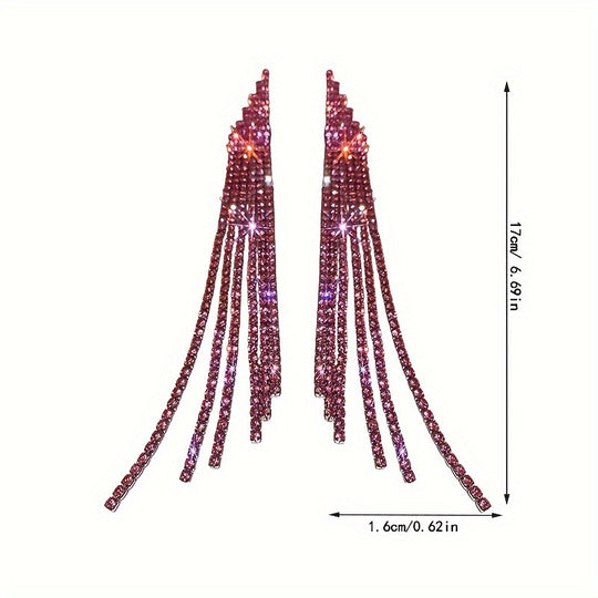 Sparkling Elegant Luxury Bling Tassel