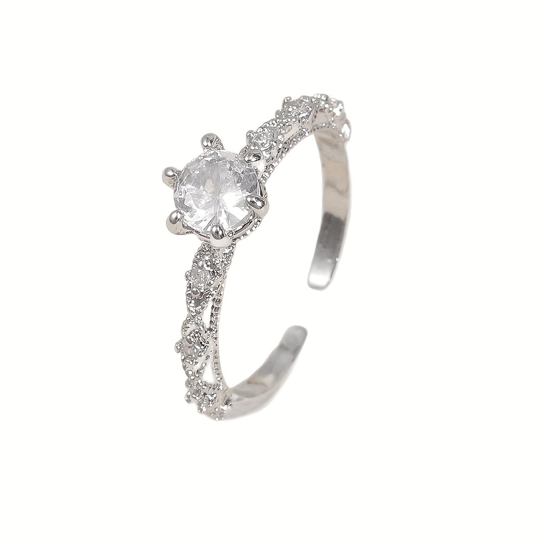 Elegant Luxury Synthetic Zirconia  Earrings