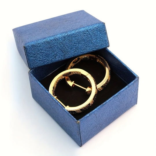 Luxury Bohemian Hoop Earrings