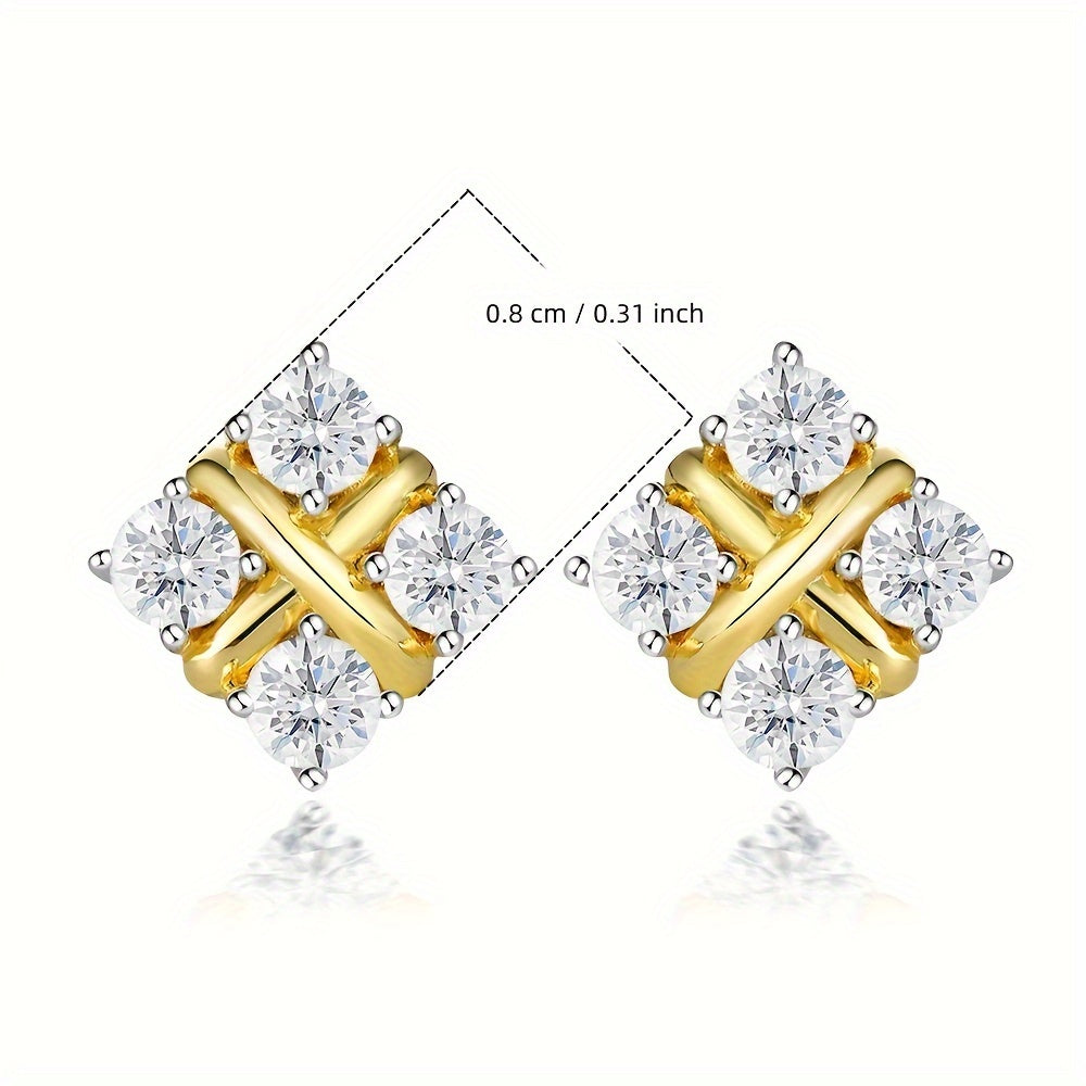 Elegant and Luxurious Moissanite Earrings