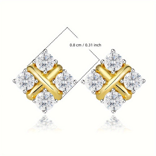 Elegant and Luxurious Moissanite Earrings