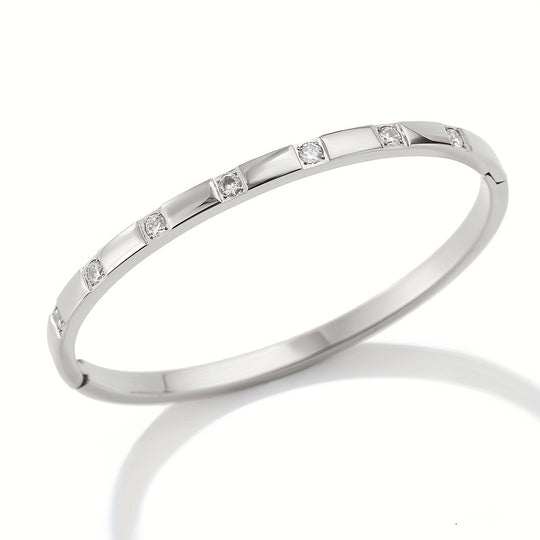 Simple Cubic Zirconia Bracelet