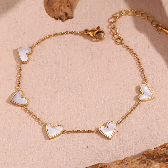 Sunlit Heart Bracelet