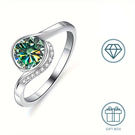 Moissanite Ring