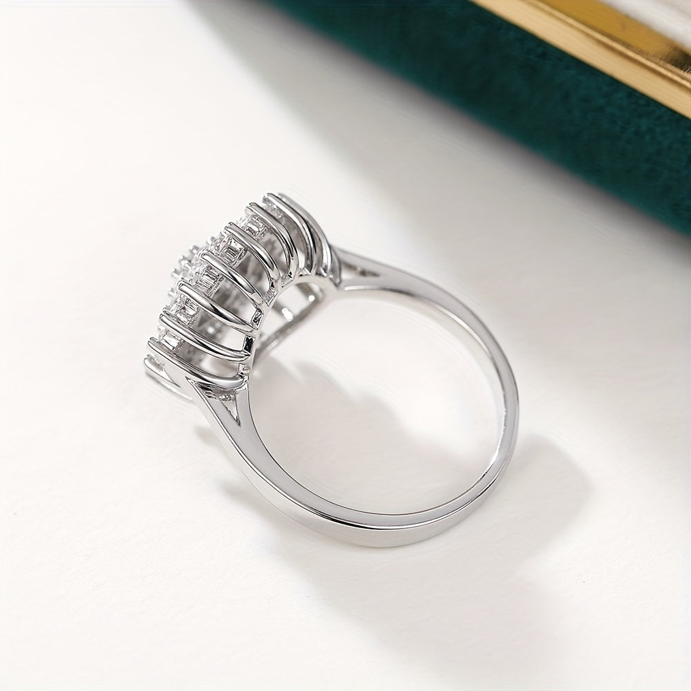 Elegant Lotus-Shaped Ring