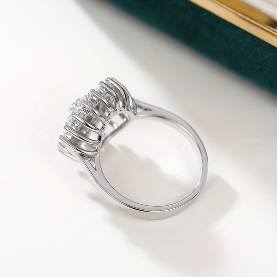 Elegant Lotus-Shaped Ring