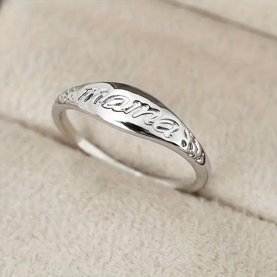 Elegant Engraved Ring For Women