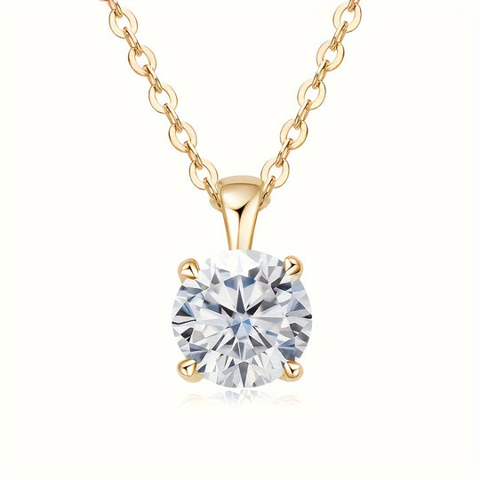 Exquisite Moissanite Daily & Party Necklace