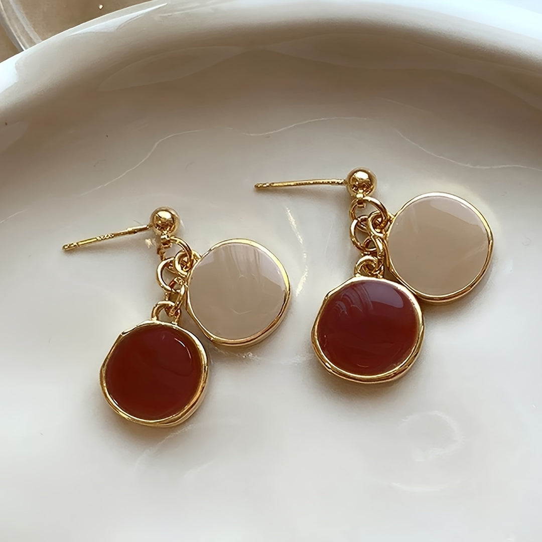 Dangle Earrings with Stainless Steel