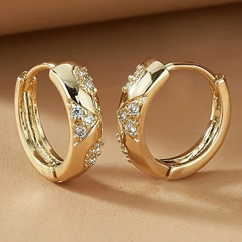 Minimalist Small Circle Hoop Earrings