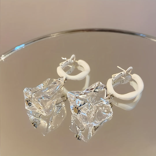 Chic Transparent Dangle Earrings