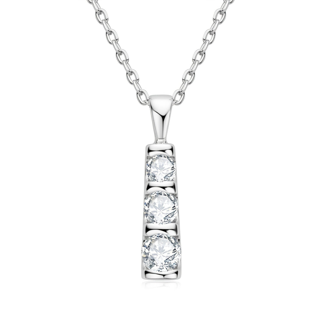 Moissanite Pendant Necklace