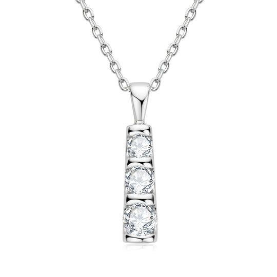 Moissanite Pendant Necklace