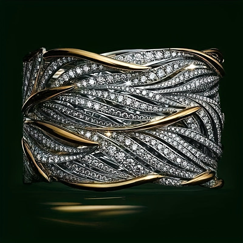 Timeless Retro Multi-Layer Wrap Ring