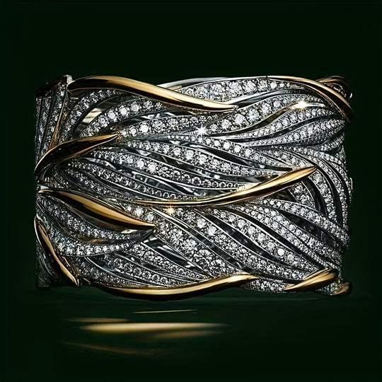 Timeless Retro Multi-Layer Wrap Ring