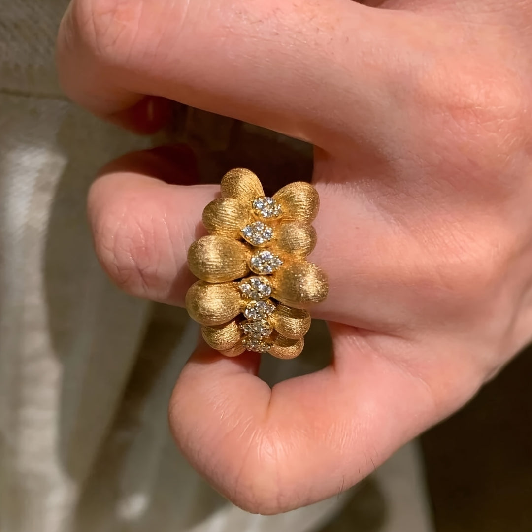 Stylish & Unique Floral Adjustable Ring